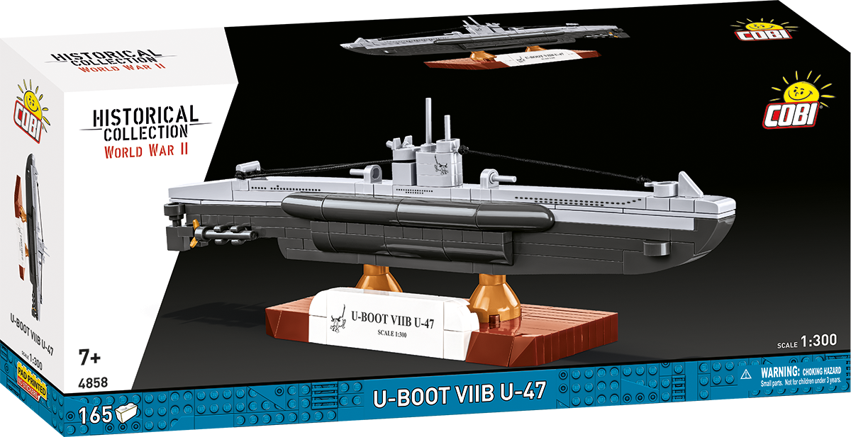U-Boot VIIB U-47 Submarine Building Set - Main Image | TheBrickTube