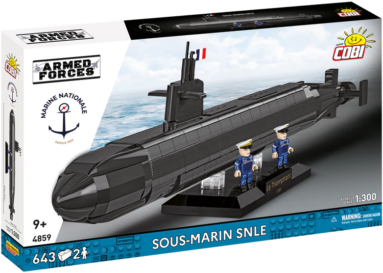 Sous-Marin SNLE Submarine Building Set - Main Image | TheBrickTube