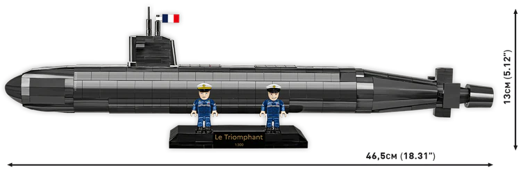 Sous-Marin SNLE Submarine Building Set - Image 5 of 6 | TheBrickTube