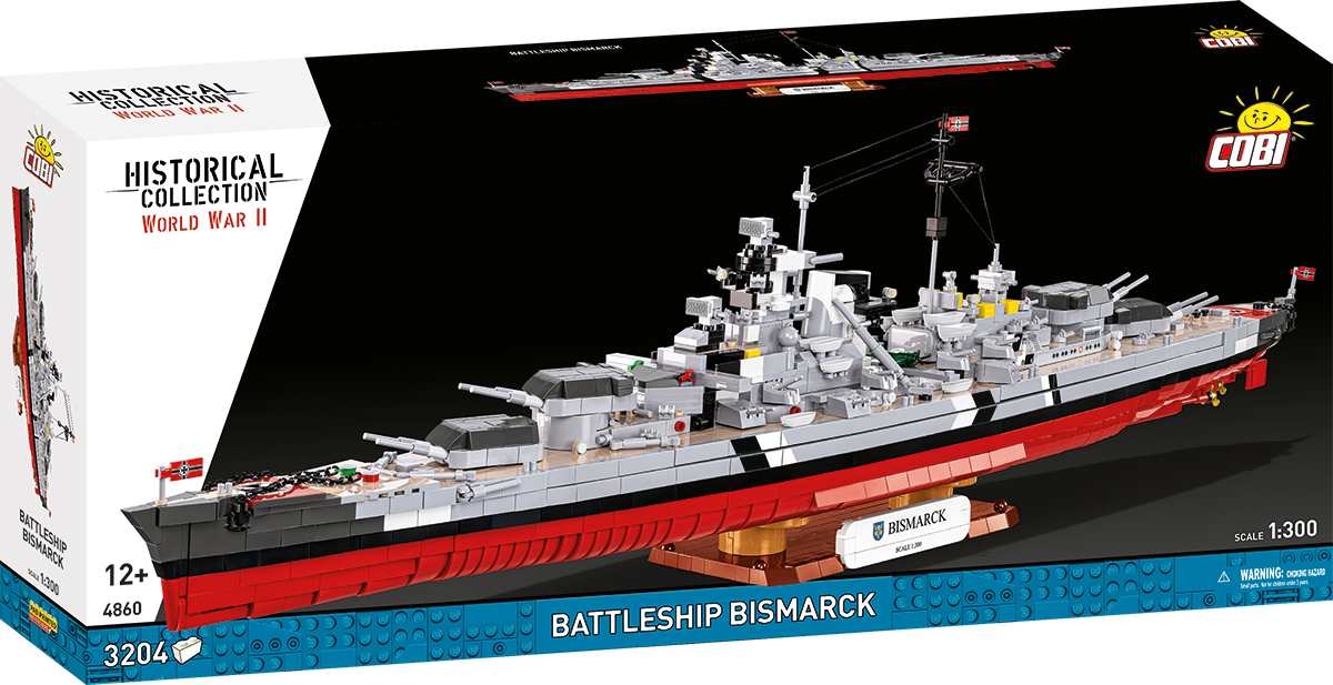 Battleship Bismarck Building Set - Main Image | TheBrickTube