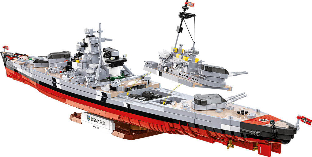 Battleship Bismarck Building Set - Image 3 of 6 | TheBrickTube