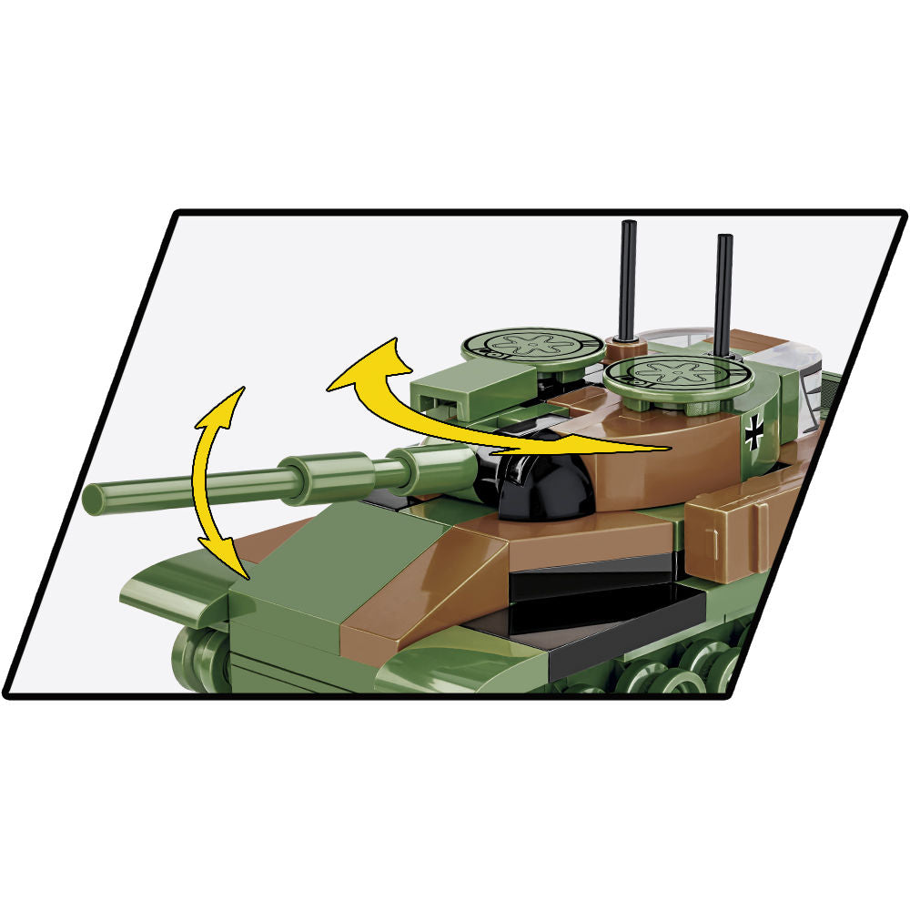 Leopard I Tank 1:72 Scale Building Set - Image 6 of 6 | TheBrickTube