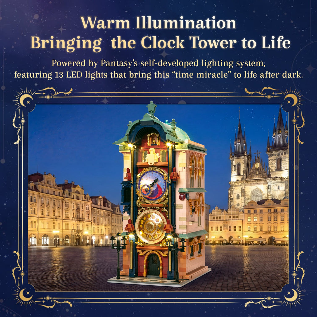 Pantasy Prague Astronomical Clock 85045 - Image 4 of 8 | TheBrickTube