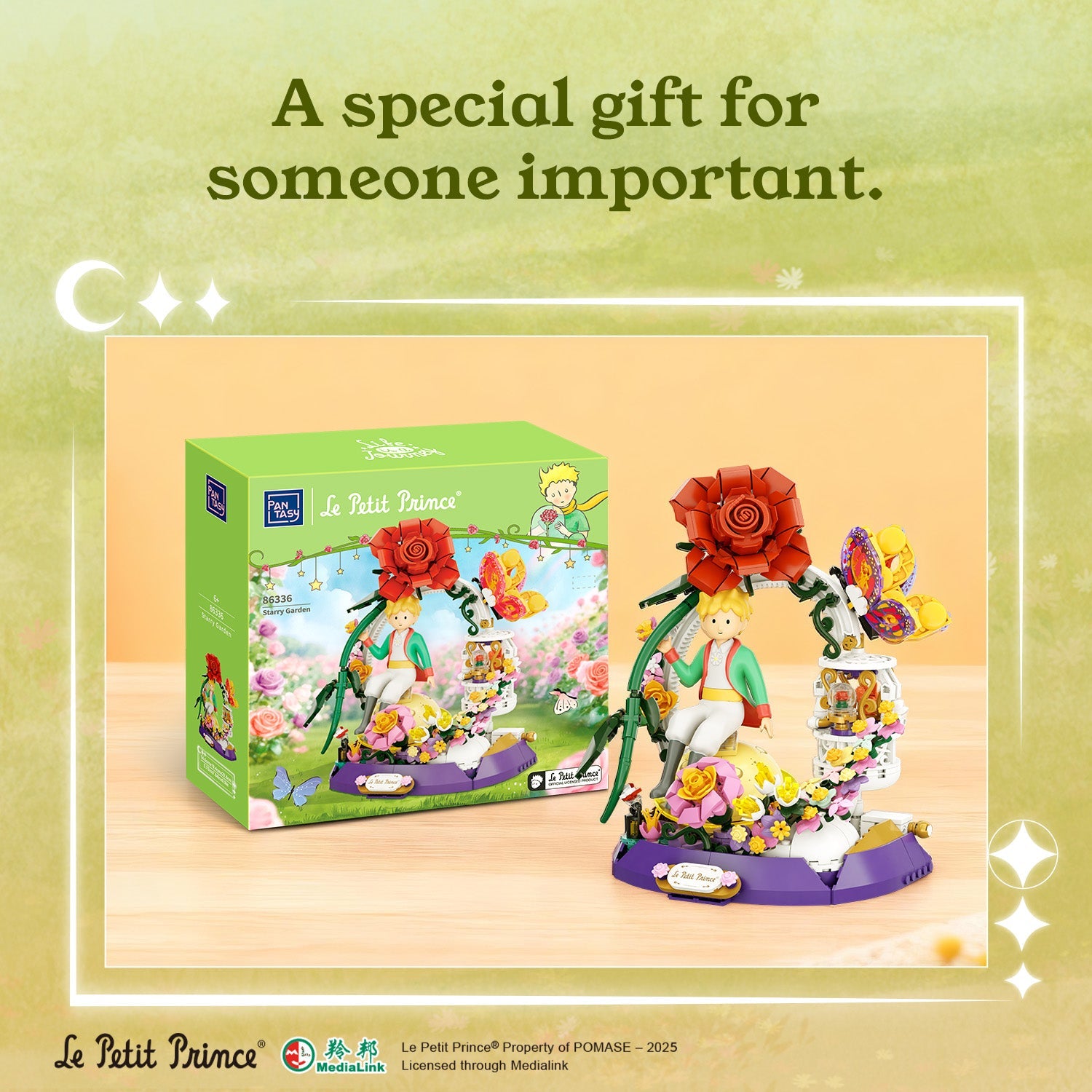 Pantasy x Le Petit Prince Starry Garden 86336 - Image 5 of 7 | TheBrickTube