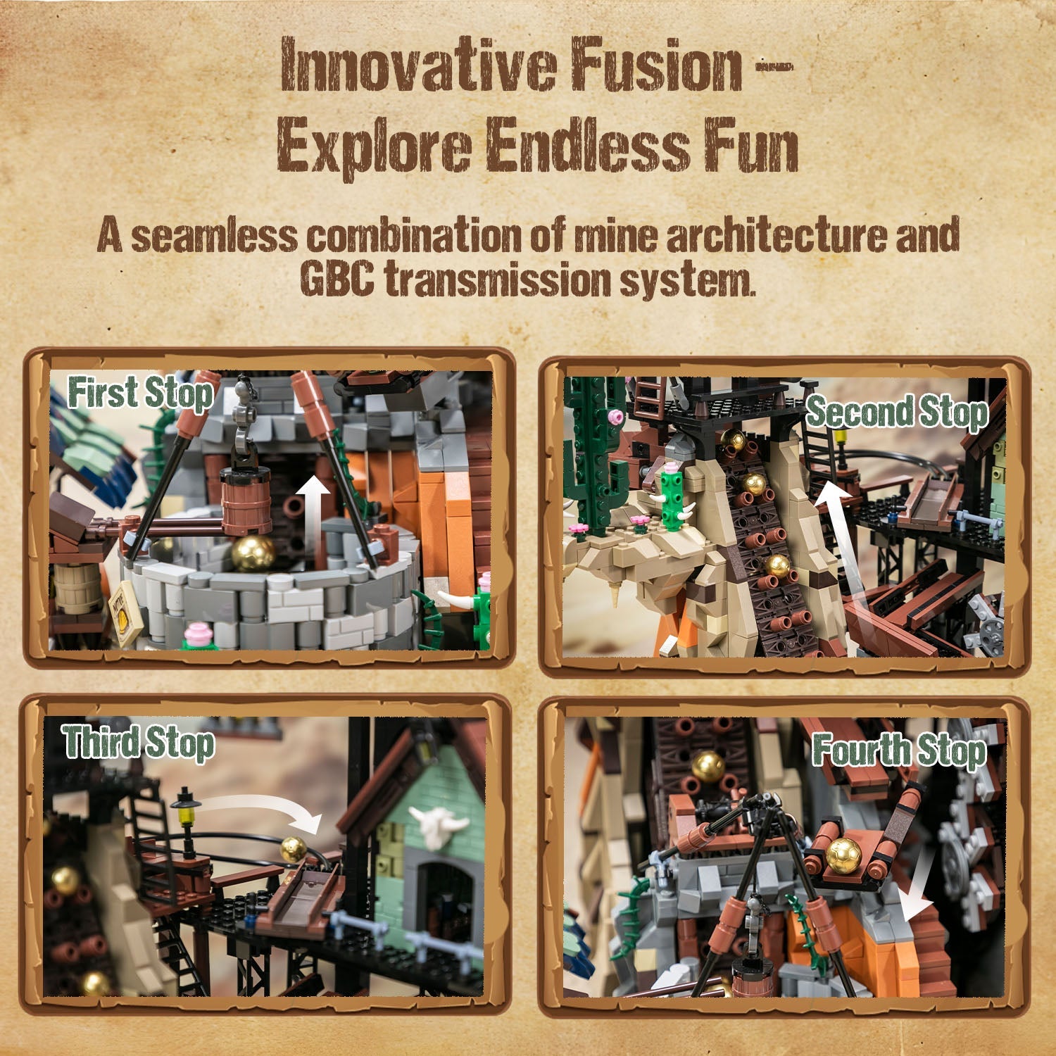 Pantasy Western Mine 85025 - Image 4 of 7 | TheBrickTube