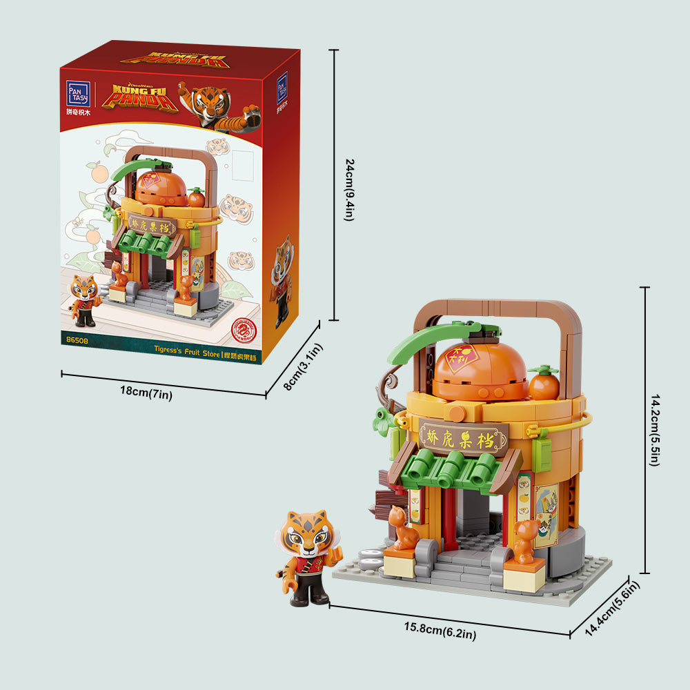Pantasy X Kung Fu Panda Mini Street View- Tigress's Fruit Store 86508 - Image 5 of 5 | TheBrickTube