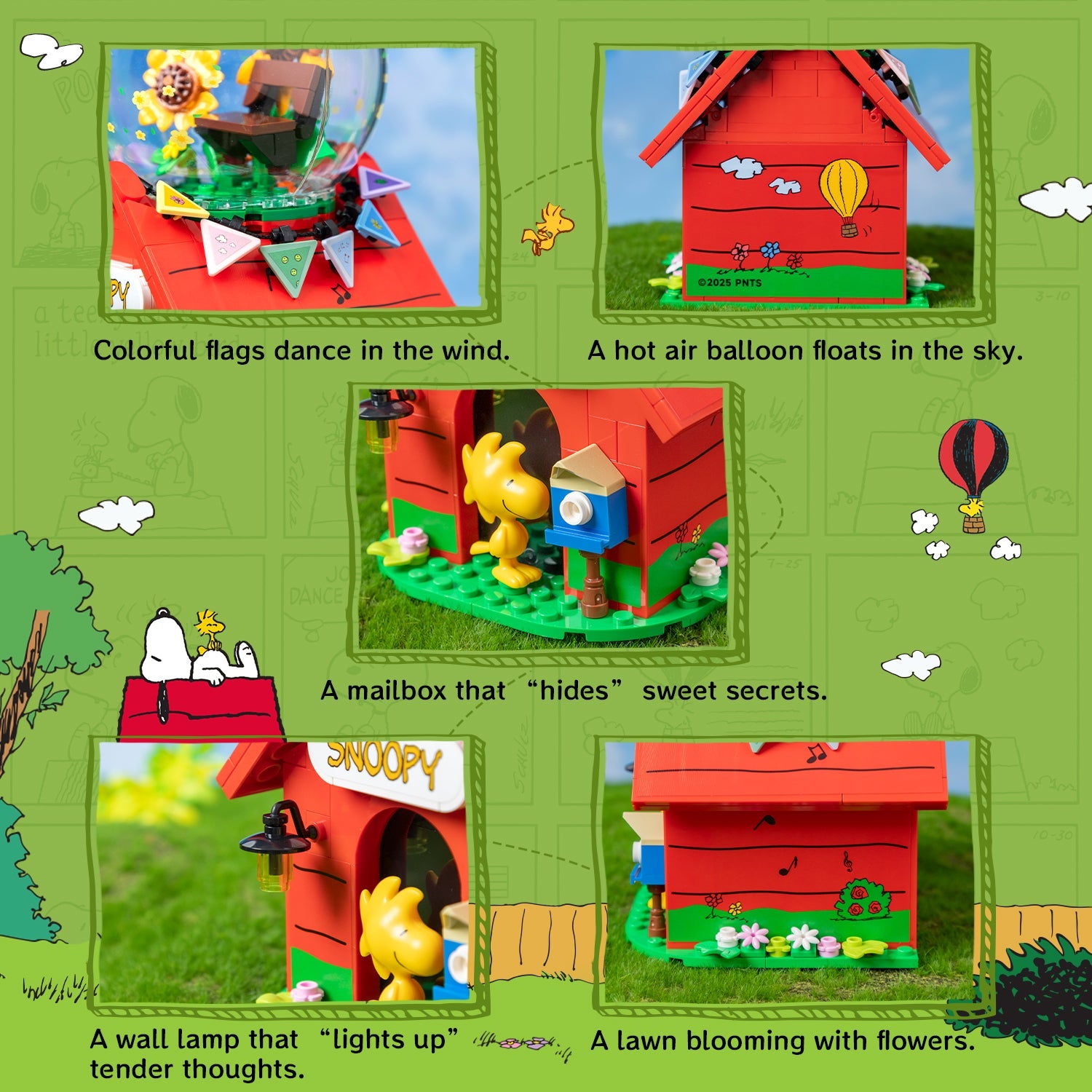 Pantasy x Snoopy Red House 86918 - Image 4 of 9 | TheBrickTube