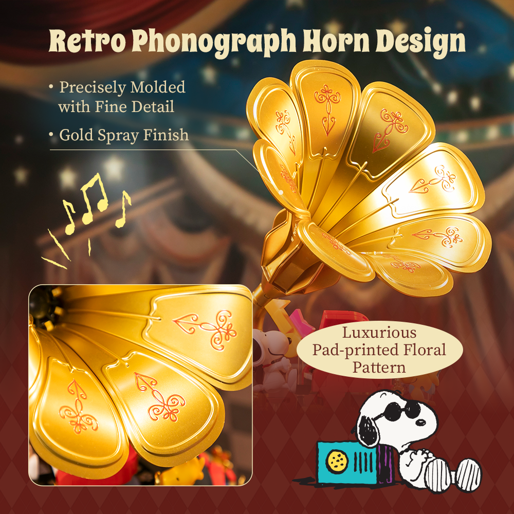 Pantasy x Snoopy Phonograph 86911 - Image 5 of 8 | TheBrickTube