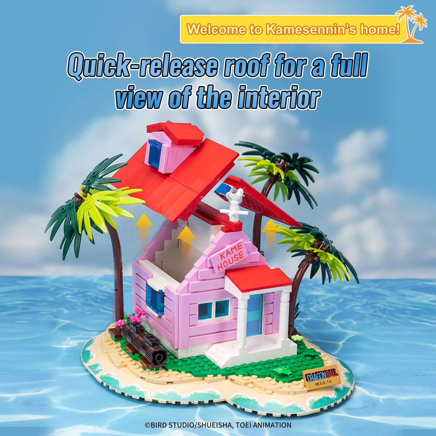 Pantasy x Dragon Ball Kame House 87002 - Image 4 of 7 | TheBrickTube