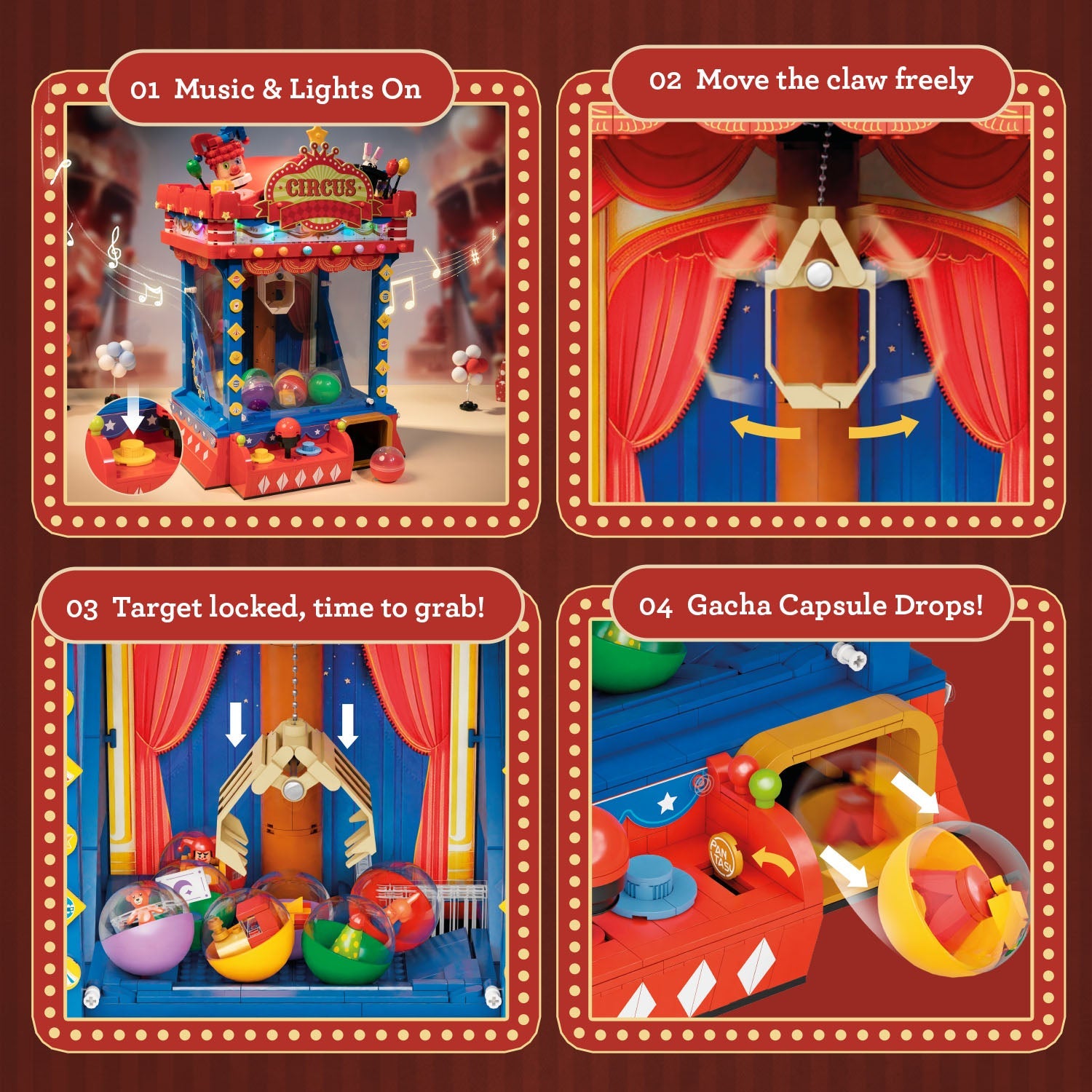 Pantasy Claw Machine 86002 - Image 4 of 7 | TheBrickTube