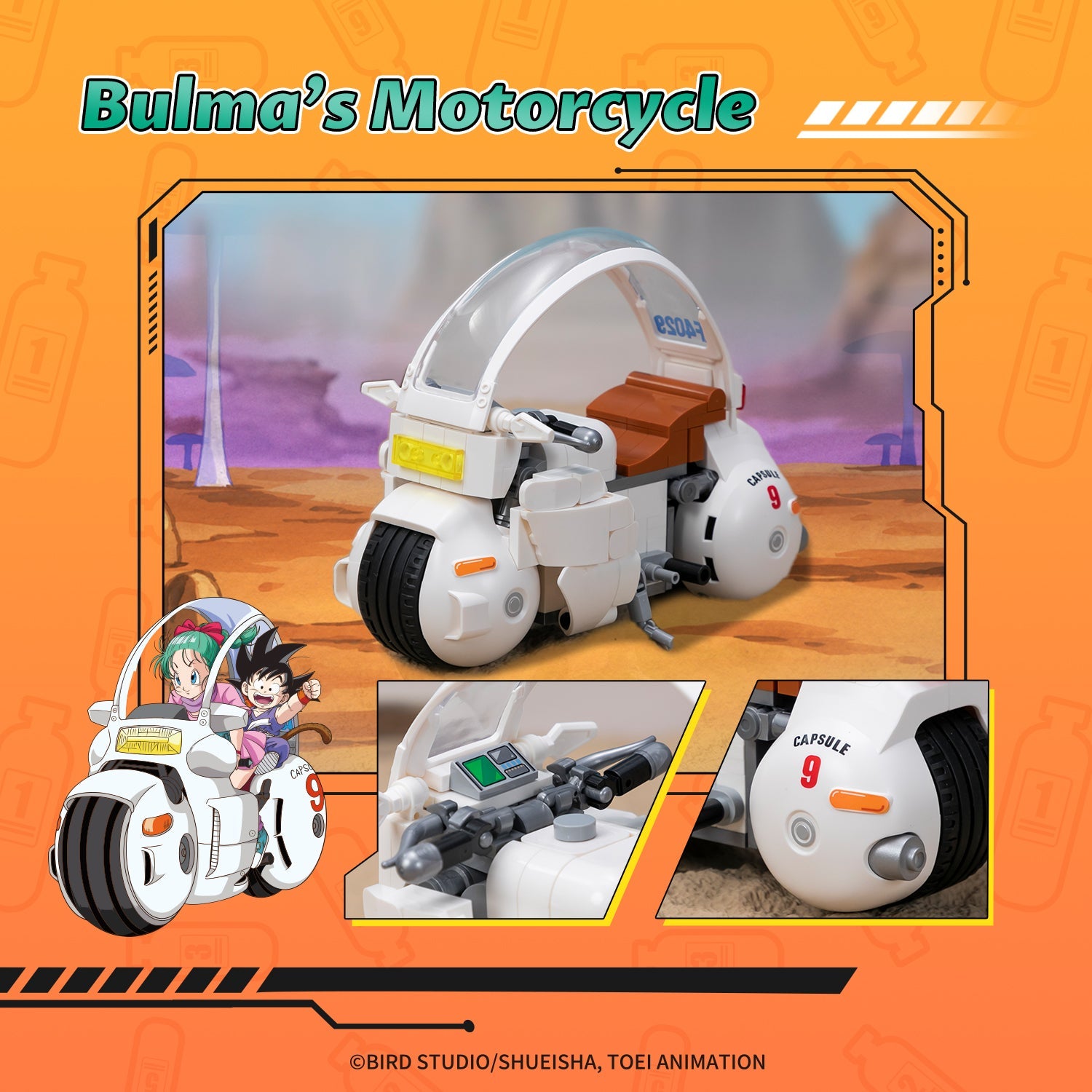 Pantasy x Dragon Ball Classic Ride Series 87004-87008 - Image 6 of 13 | TheBrickTube