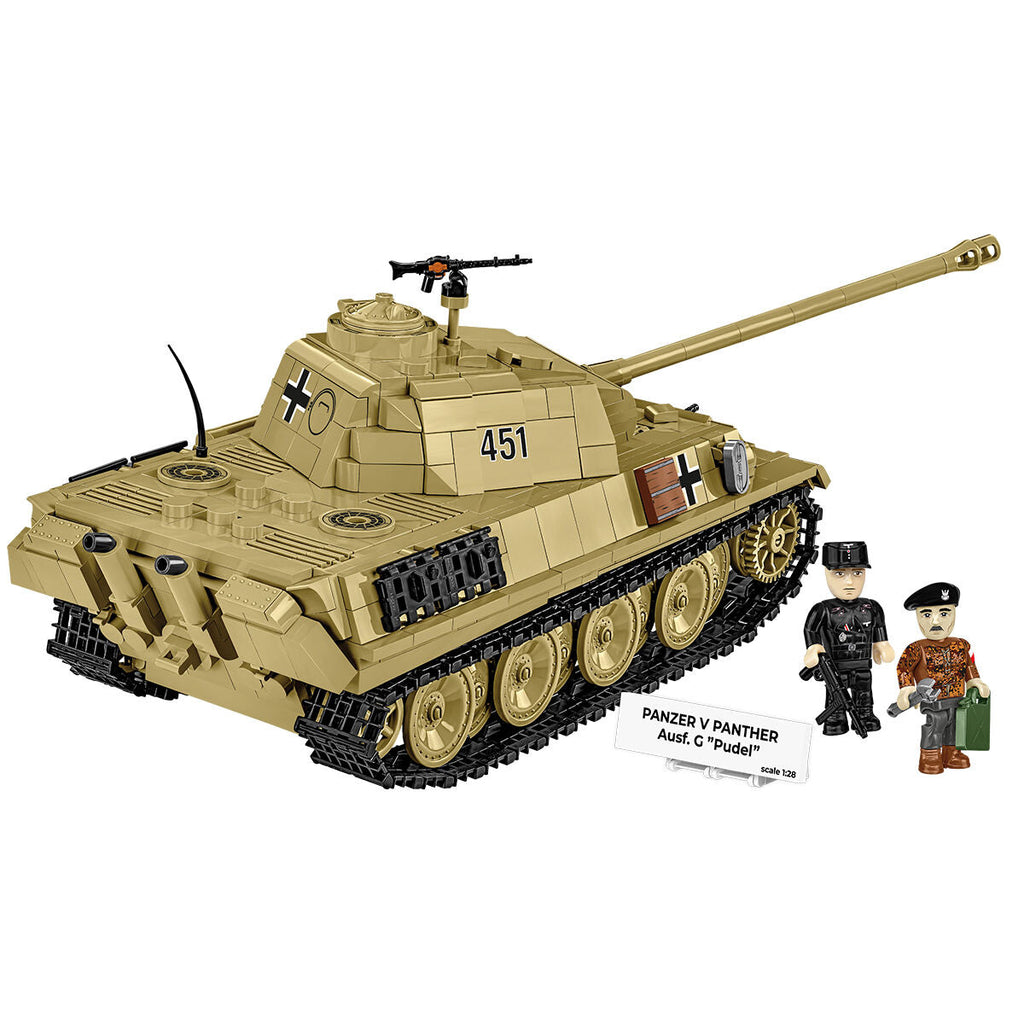 PanzerKampfWagen V PANTHER Ausf. G "PUDEL" Tank Building Set - Image 6 of 6 | TheBrickTube