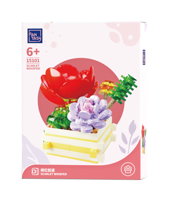 Succulent Garden Scarlet Whisper - Image 2 of 2 | TheBrickTube