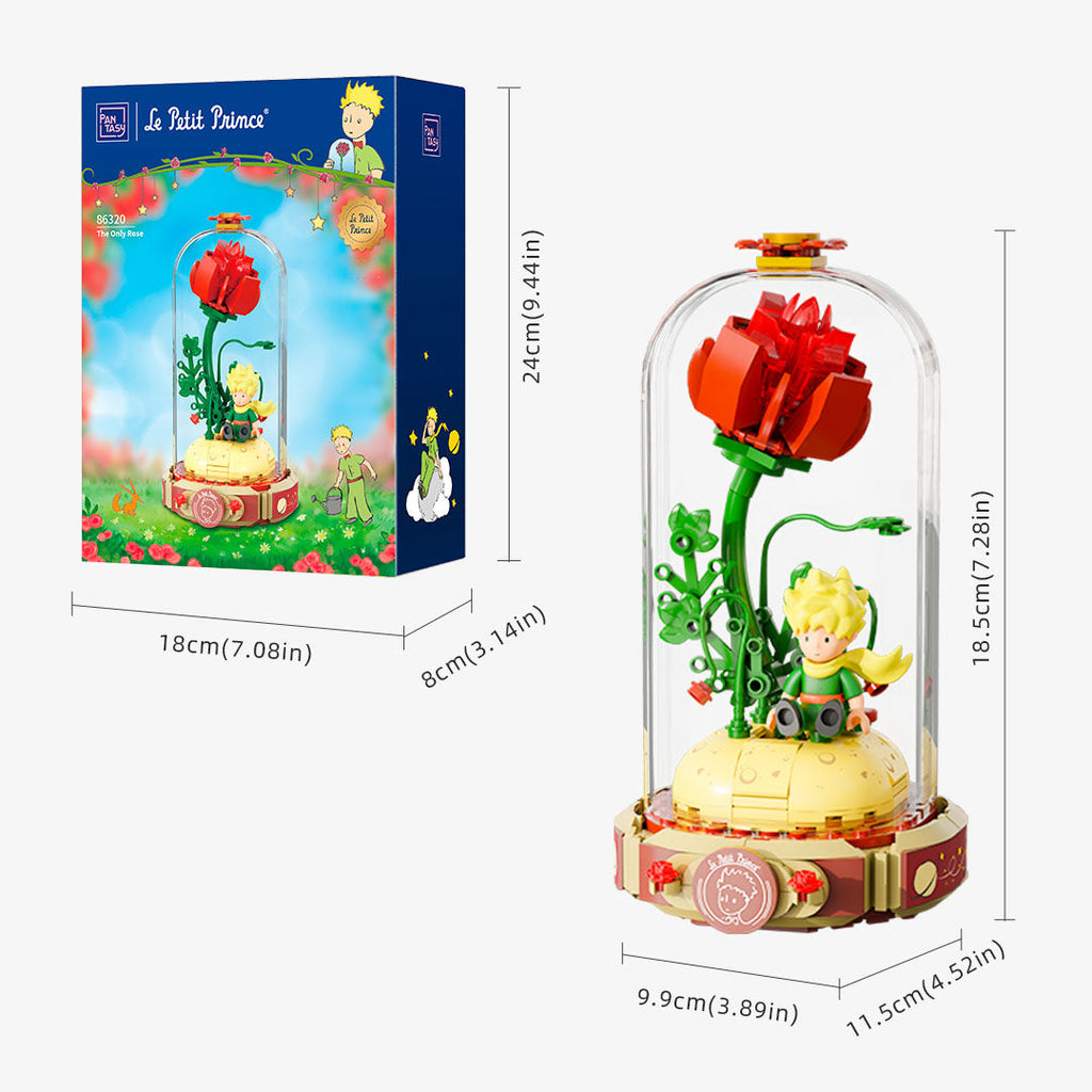 Pantasy x Le Petit Prince·The Only Rose 86320EN - Image 6 of 6 | TheBrickTube