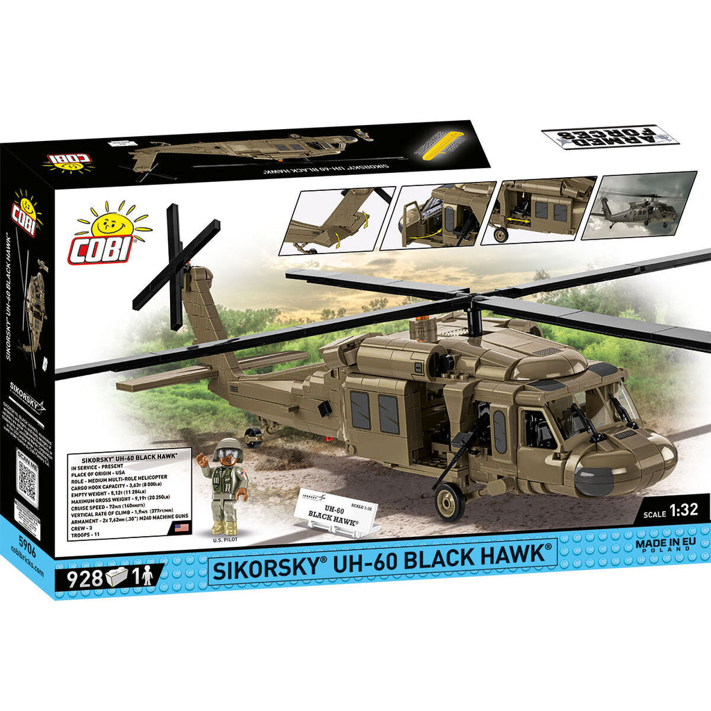 Sikorsky UH-60 Black Hawk Helicopter Building Set - Image 2 of 6 | TheBrickTube
