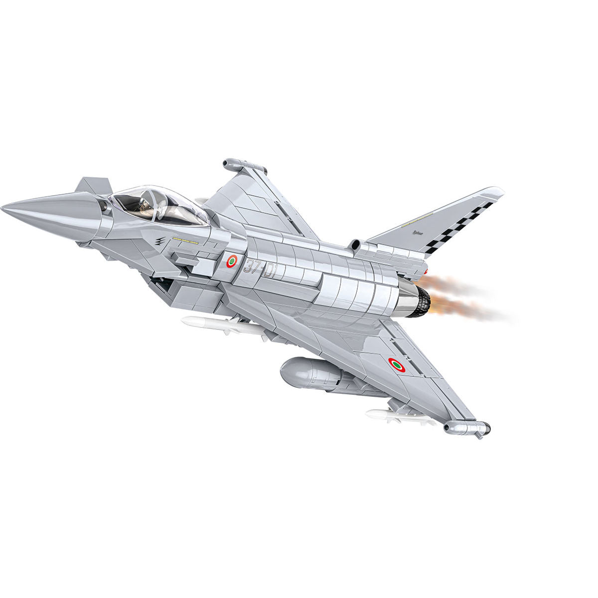 Eurofighter F2000 Typhoon Fighter (Italy) Building Set - Image 5 of 6 | TheBrickTube