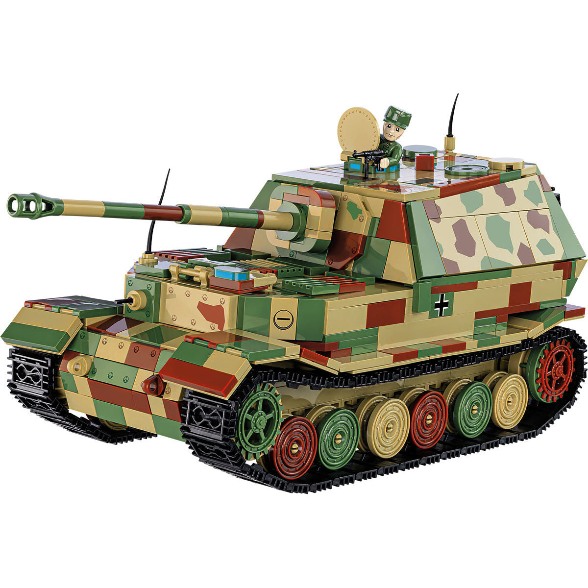 PanzerJager Tiger (P) Elefant Tank Destroyer Building Set - Image 5 of 6 | TheBrickTube