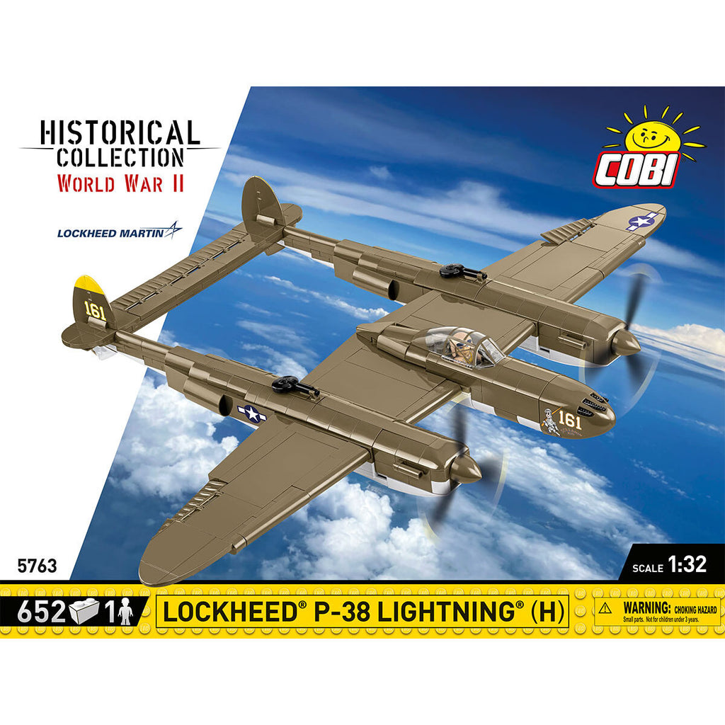 Lockheed P-38 Lightning (H) Fighter Building Set - Image 3 of 6 | TheBrickTube