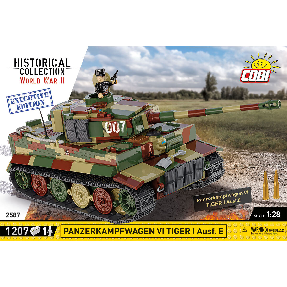 Executive Edition Panzerkampfwagen VI Tiger I Ausf. E Tank Building Set - Image 3 of 6 | TheBrickTube