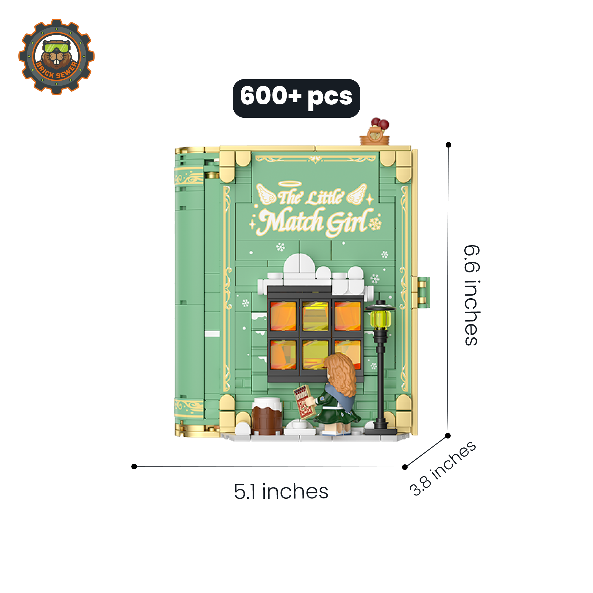 Wishing Matchstick 600pcs - Image 3 of 8 | TheBrickTube