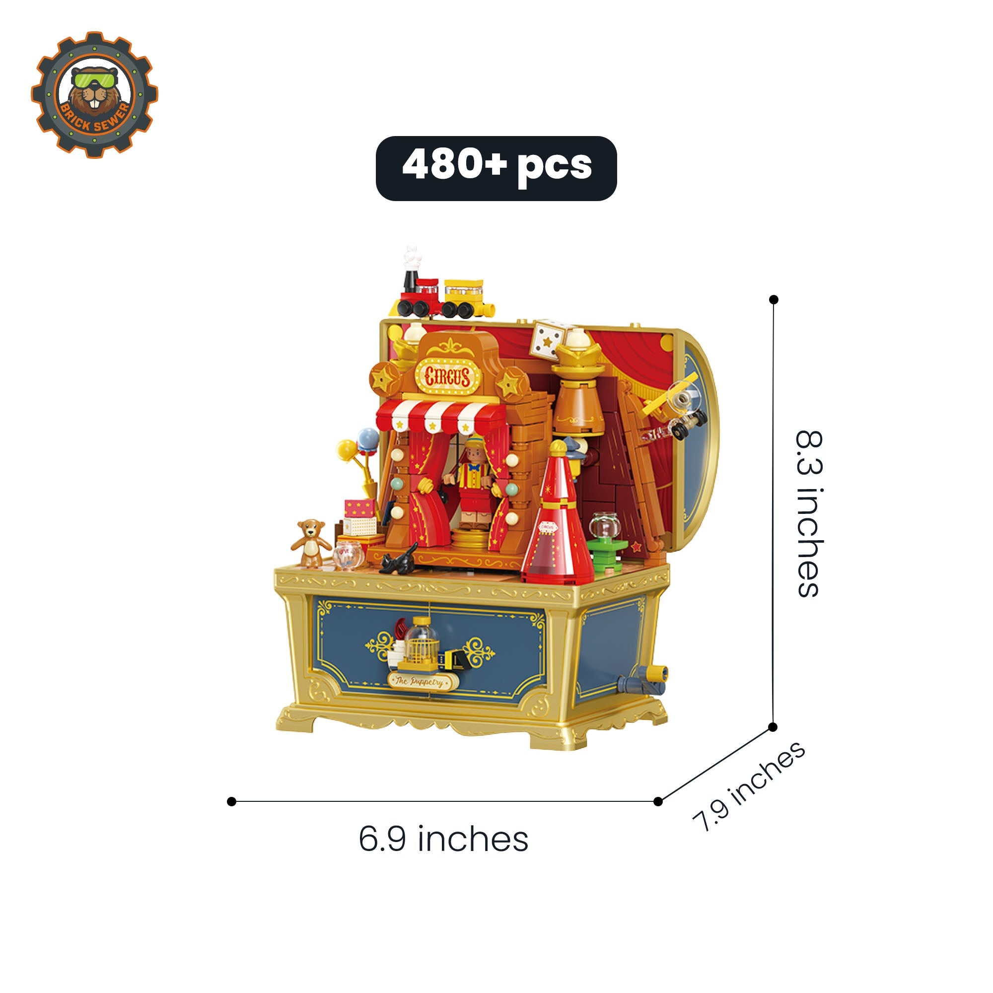 Pinocchio Music Box 1530pcs - Image 3 of 8 | TheBrickTube