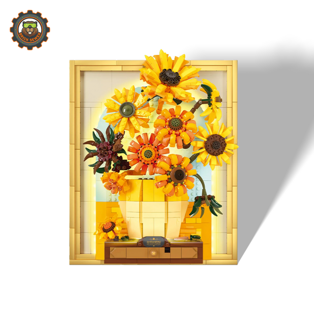 Sunflowers 1100pcs - Image 5 of 8 | TheBrickTube