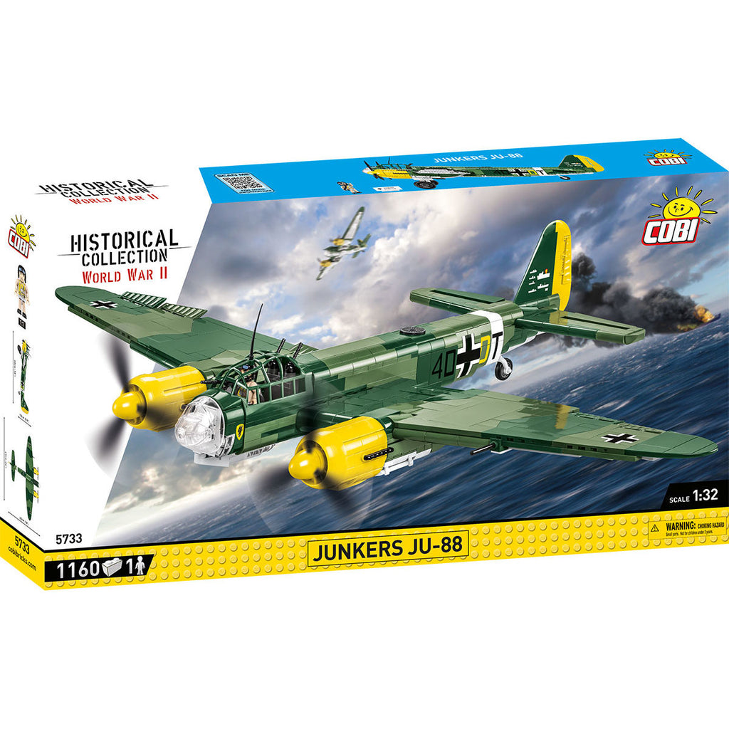 Junkers JU-88 Building Set - Main Image | TheBrickTube