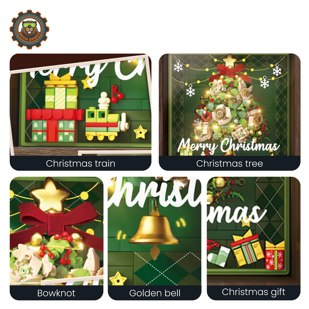 Christmas Window Frame 500pcs | Building Blocks Set - Image 4 of 9 | TheBrickTube