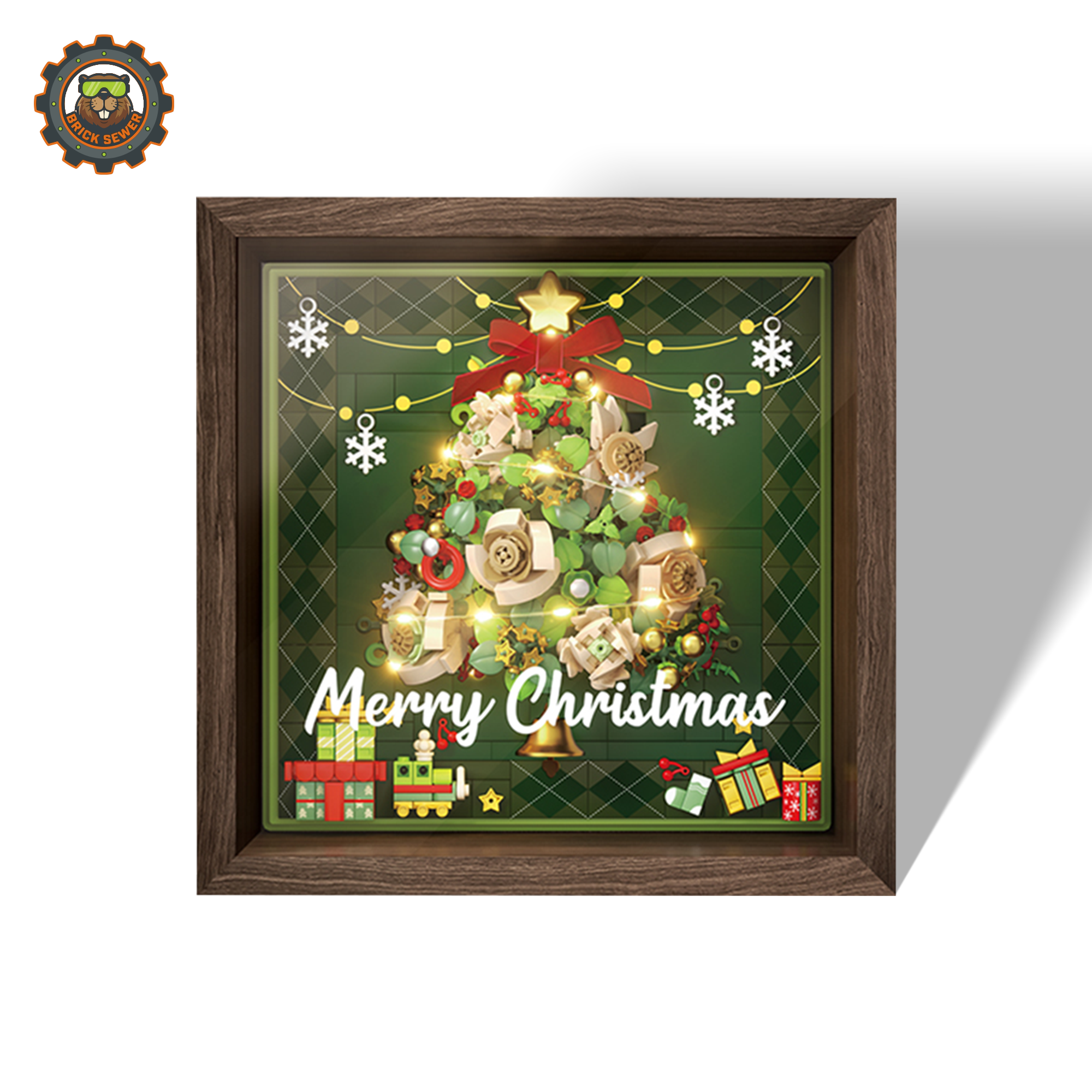 Christmas Window Frame 500pcs | Building Blocks Set - Image 5 of 9 | TheBrickTube