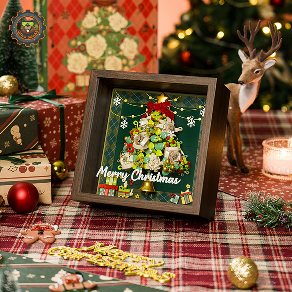 Christmas Window Frame 500pcs | Building Blocks Set - Image 7 of 9 | TheBrickTube