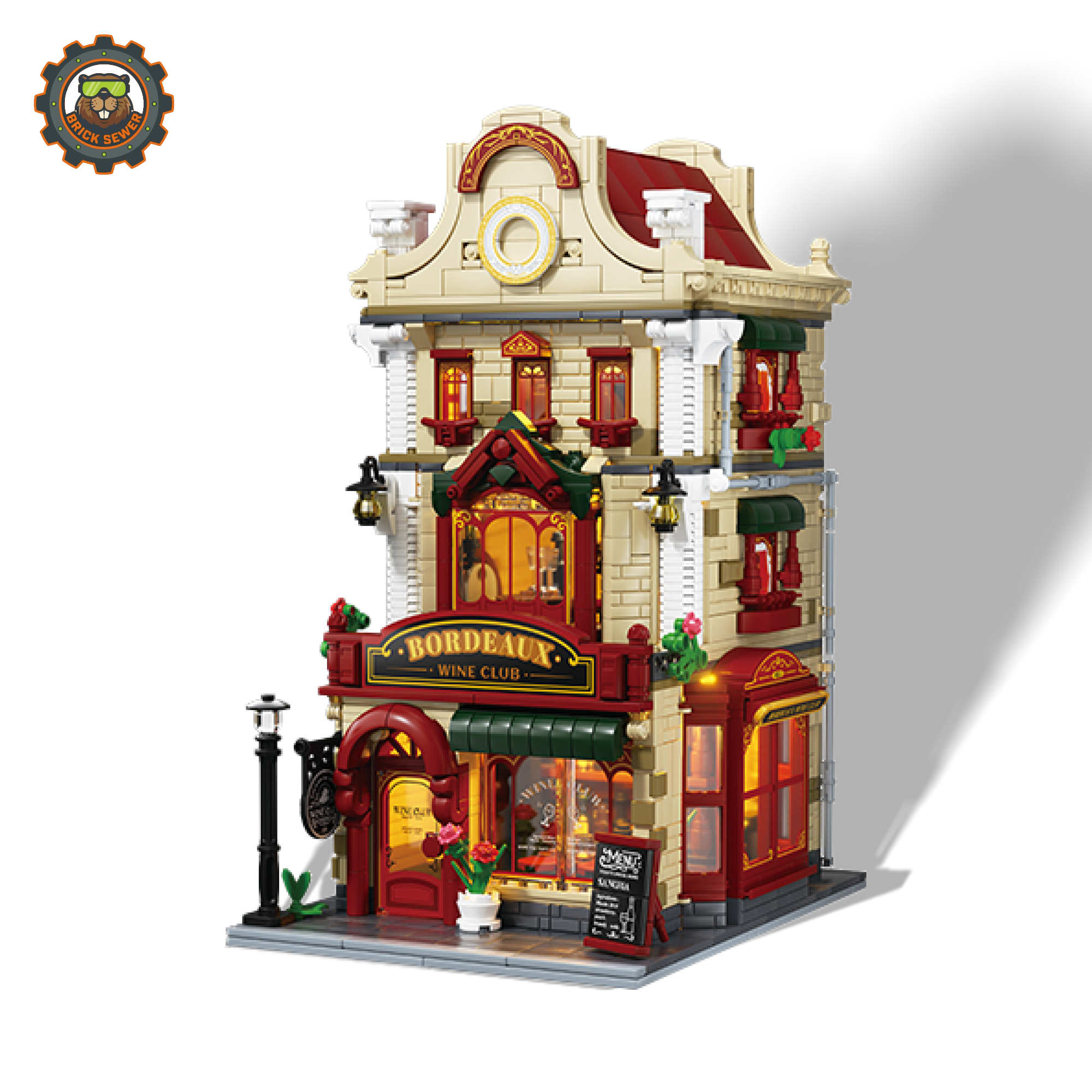 Bordeaux Wine House 1520pcs | Modular Building Blocks - Image 5 of 8 | TheBrickTube