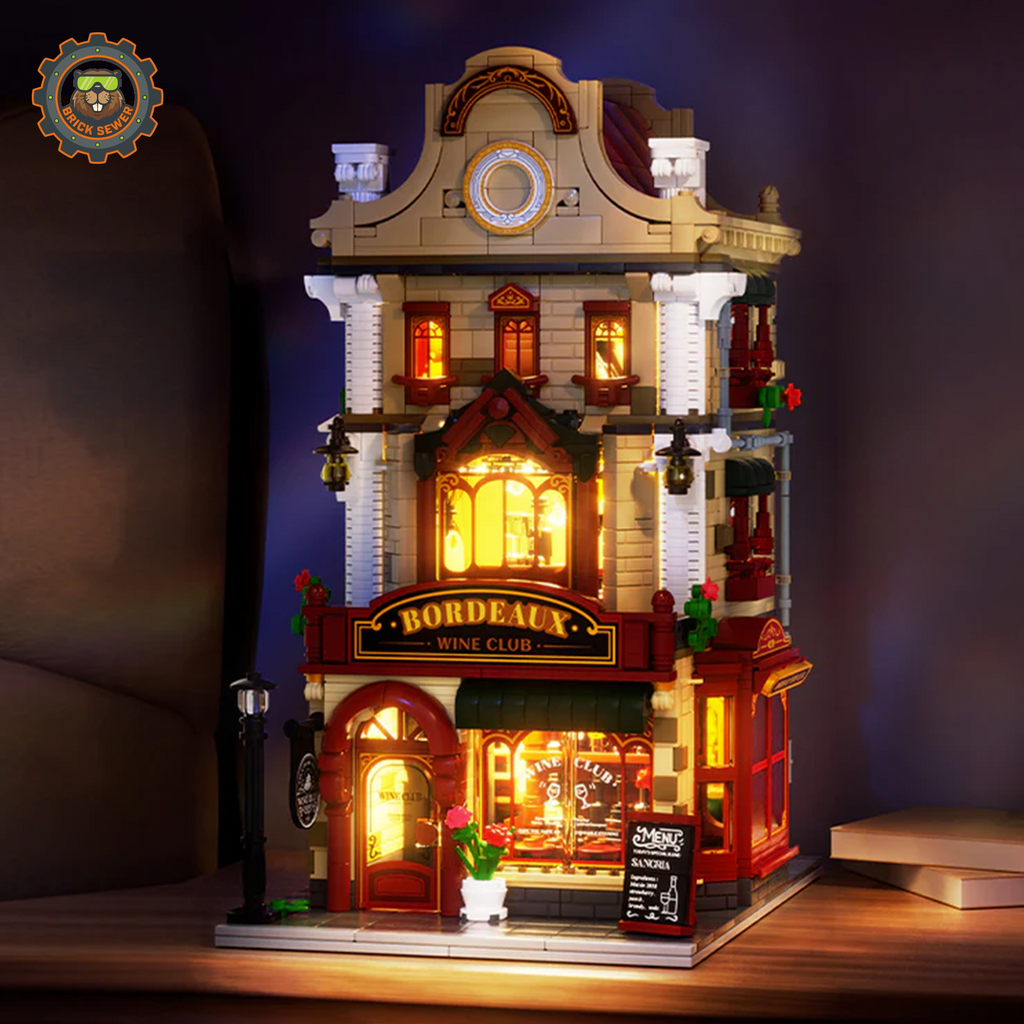 Bordeaux Wine House 1520pcs | Modular Building Blocks - Image 8 of 8 | TheBrickTube