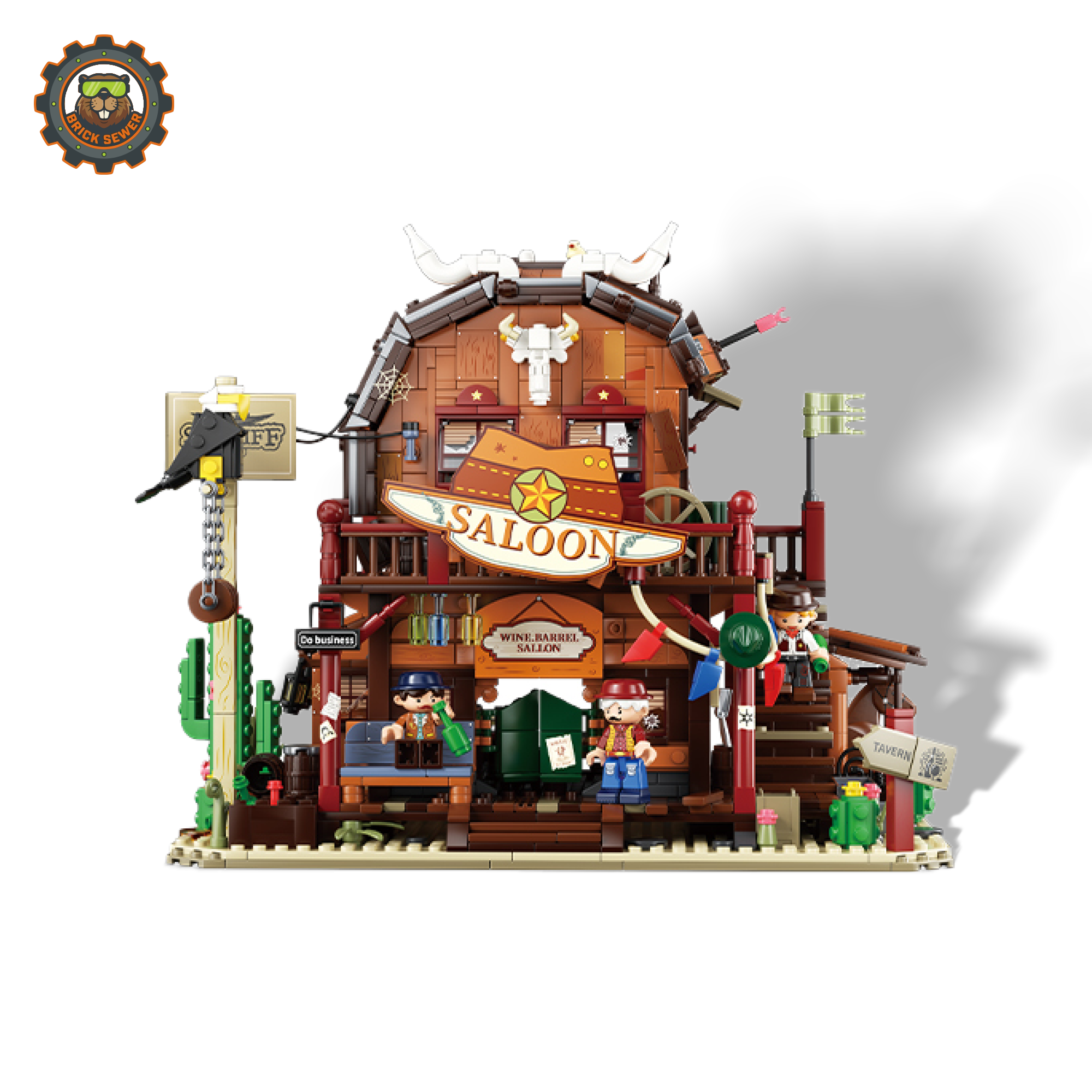 Wild West Saloon 1530pcs - Image 5 of 7 | TheBrickTube