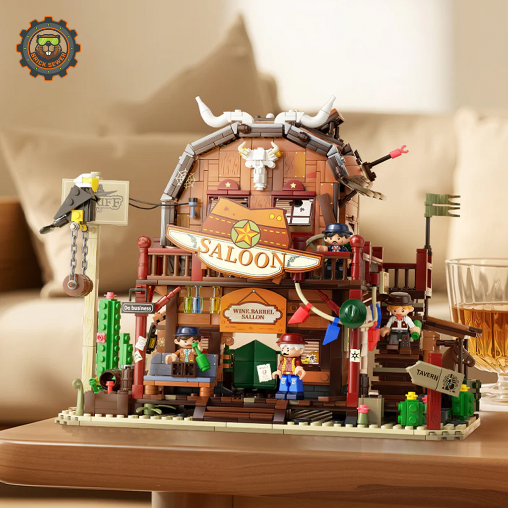 Wild West Saloon 1530pcs - Image 7 of 7 | TheBrickTube