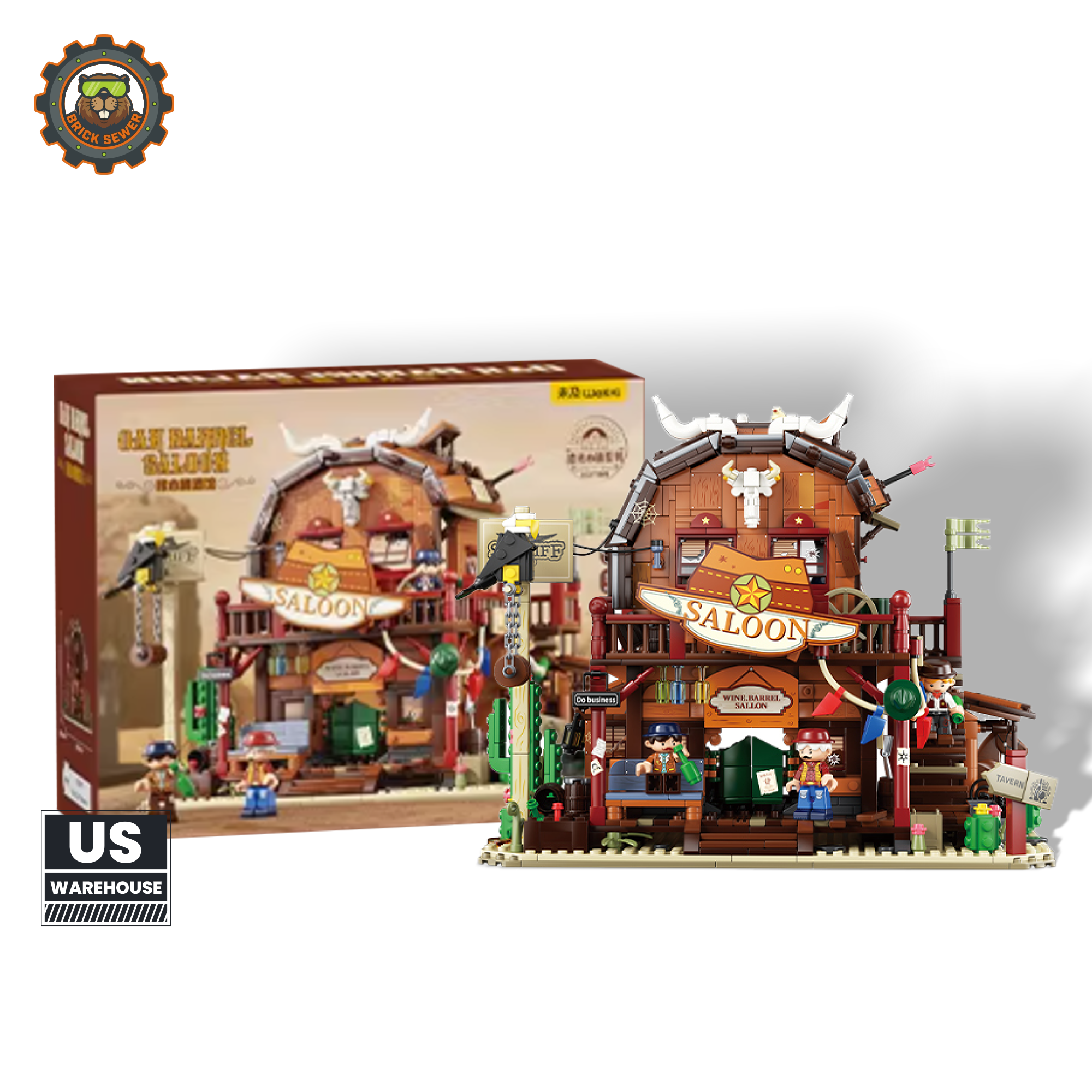 Wild West Saloon 1530pcs - Main Image | TheBrickTube