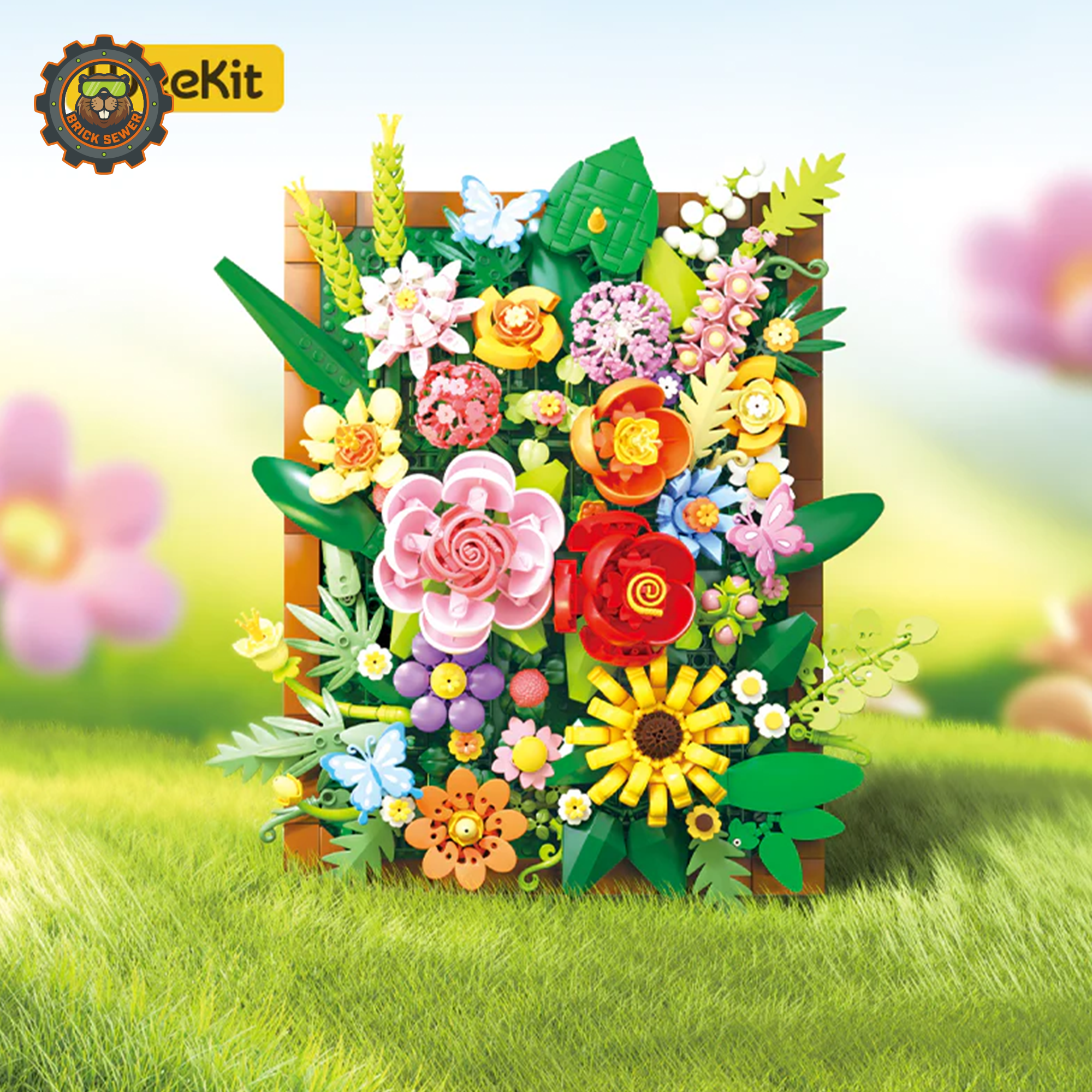 Only 9 left｜Blooming Elegance – Floral Wall Art Frame - Image 6 of 8 | TheBrickTube