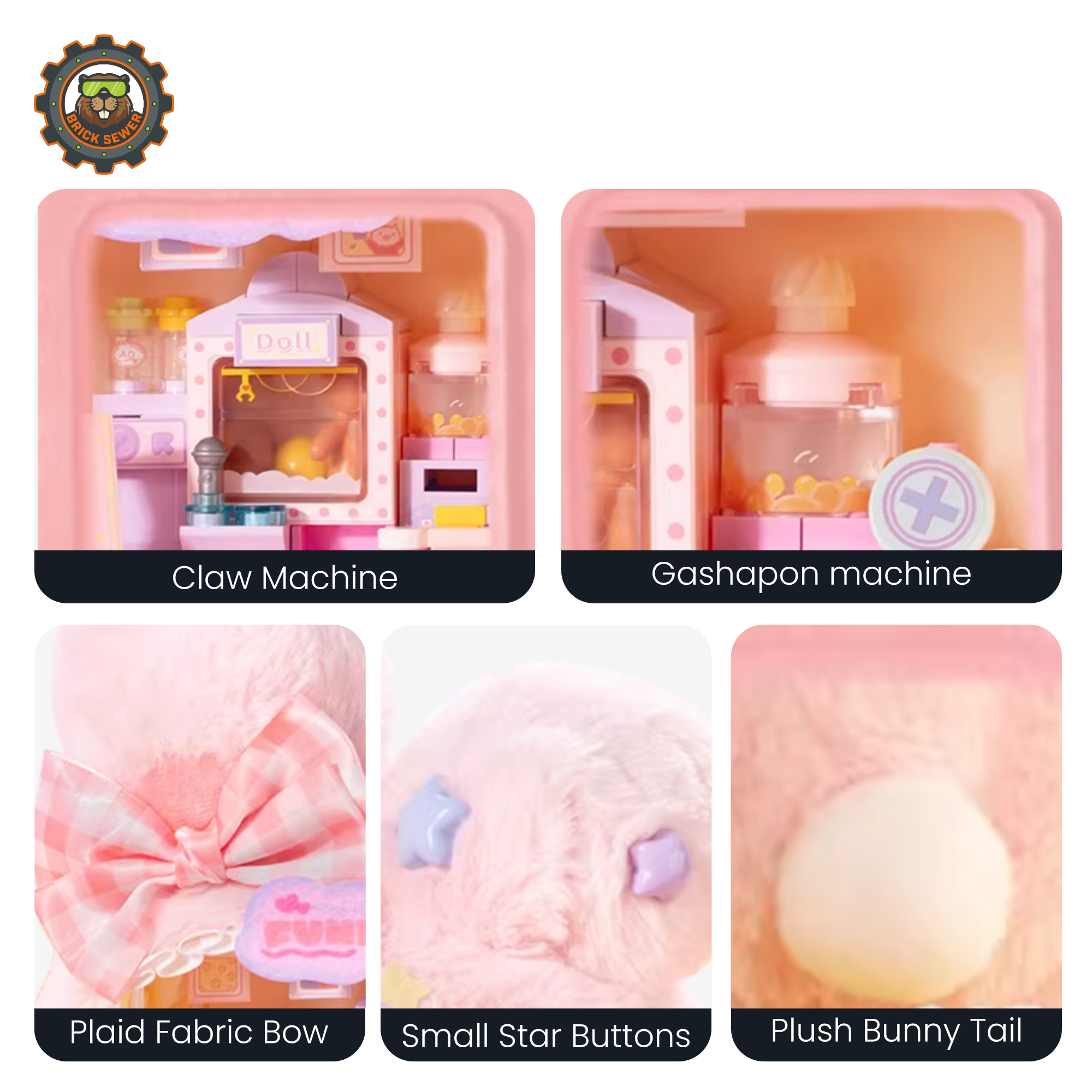 Mini Animal Shops Blind Box (Set of 4) | Building Blocks Set - Image 7 of 16 | TheBrickTube