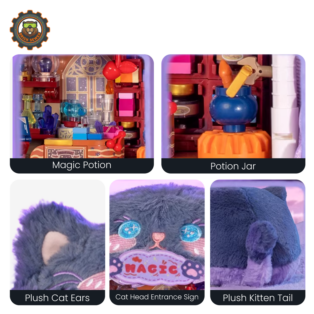Mini Animal Shops Blind Box (Set of 4) | Building Blocks Set - Image 13 of 16 | TheBrickTube