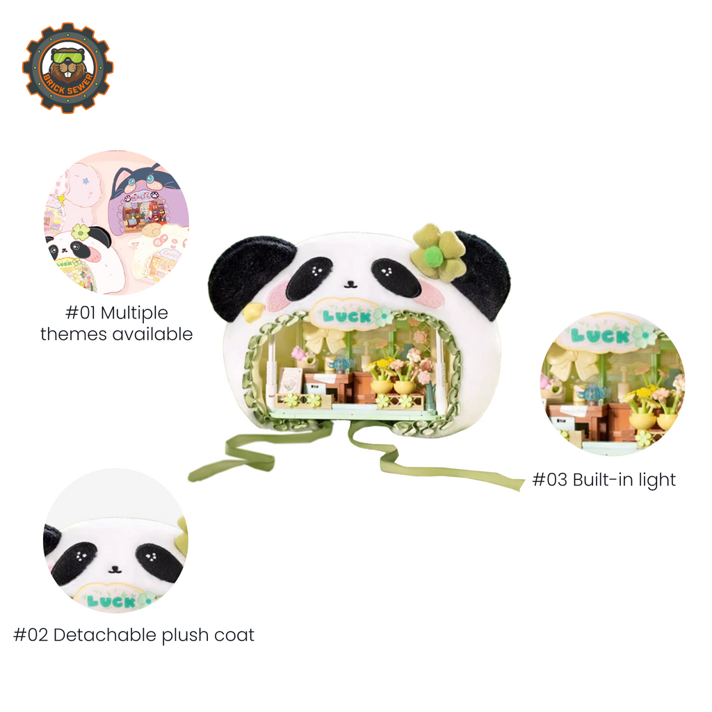 Mini Animal Shops Blind Box (Set of 4) | Building Blocks Set - Image 2 of 16 | TheBrickTube