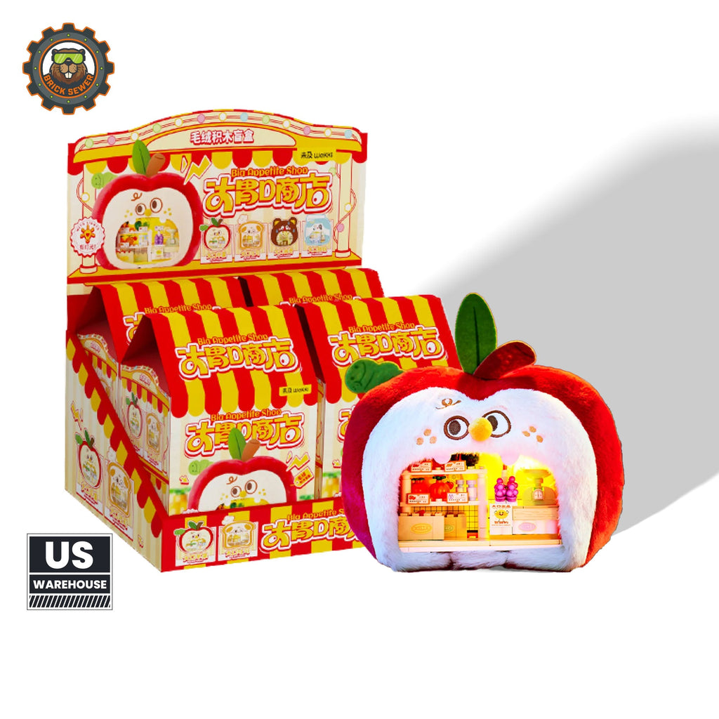 Big Appetite Blind Box (Set of 4) | Building Blocks Set - Main Image | TheBrickTube
