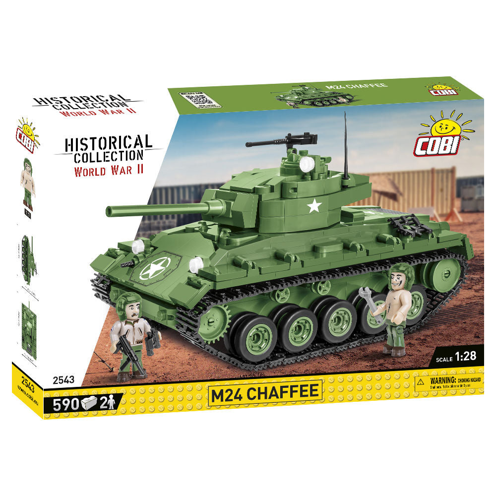 M24 Chaffee Tank Building Set - Main Image | TheBrickTube