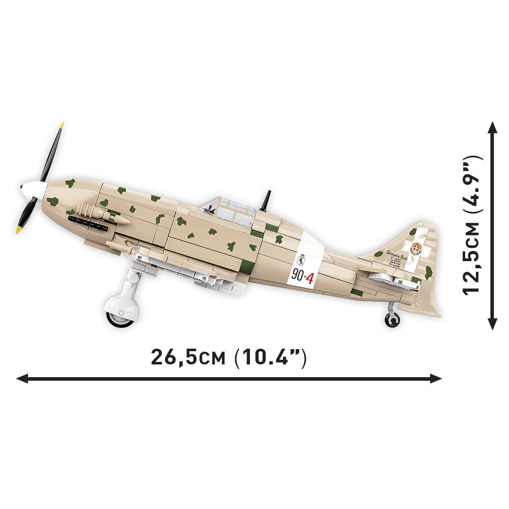 Macchi C.202 "Folgore" Fighter Building Set - Image 4 of 6 | TheBrickTube