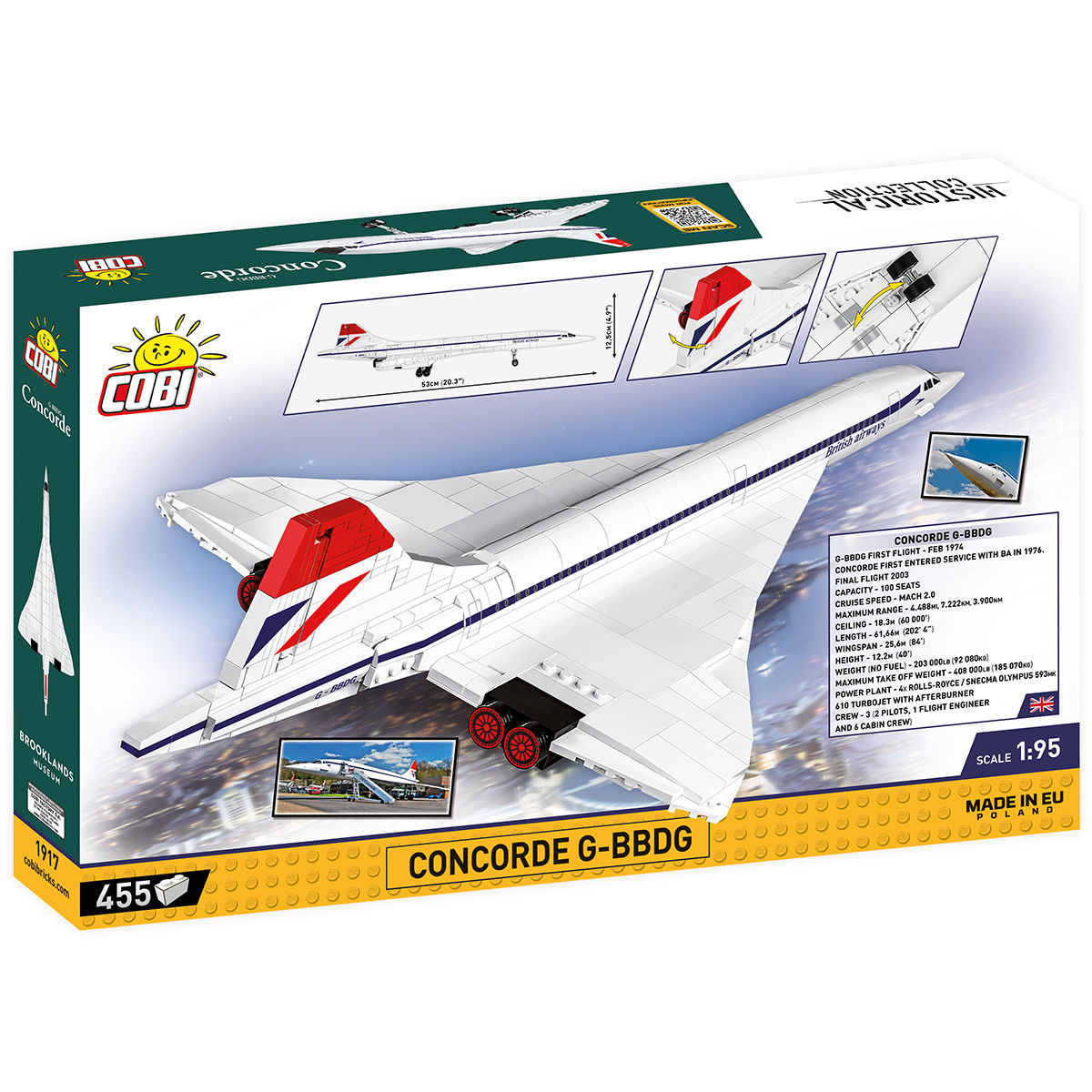 Concorde G-BBDG Passenger Jet Building Set - Image 2 of 6 | TheBrickTube