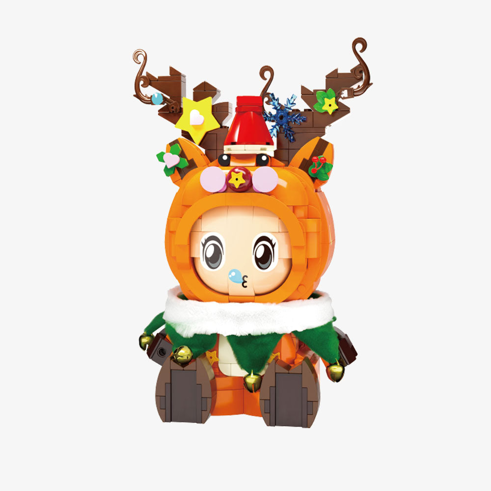 Festival Limited Christmas Elk Baby 25003 | Brick Building Set 733 Pcs - Main Image | TheBrickTube