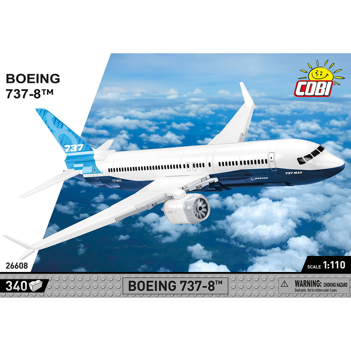 Boeing 737-8 Passenger Jet Building Set - Image 3 of 6 | TheBrickTube