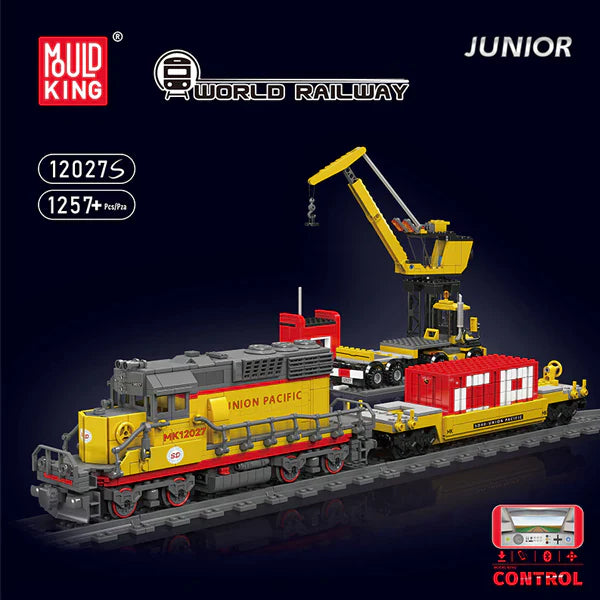 MouldKing 12027S EMD SD40-2 Diesel Locomotive Technic - Image 2 of 9 | TheBrickTube