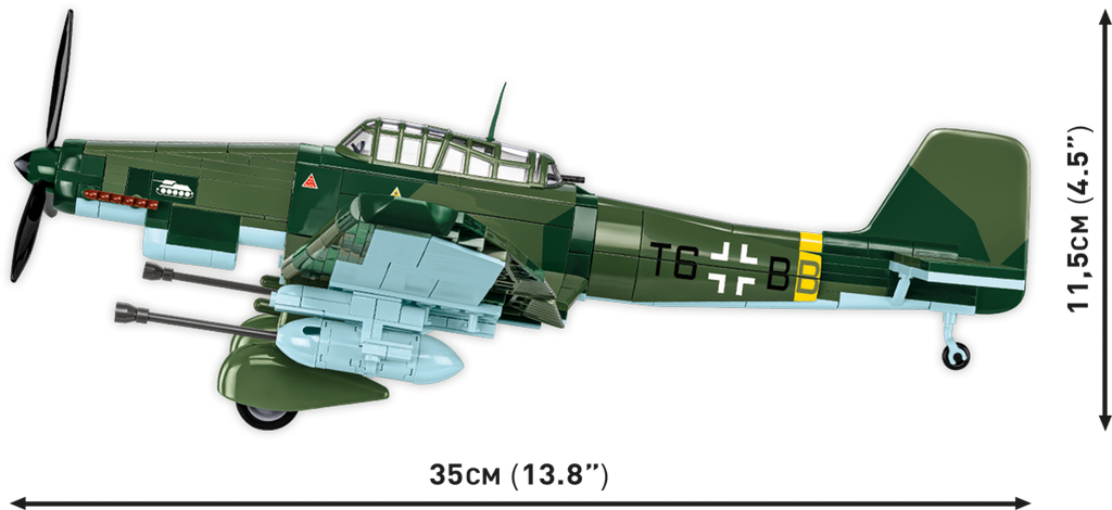 Junkers JU 87G-2 STUKA Dive Bomber Building Set - Image 6 of 6 | TheBrickTube