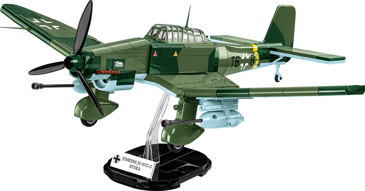 Junkers JU 87G-2 STUKA Dive Bomber Building Set - Image 4 of 6 | TheBrickTube