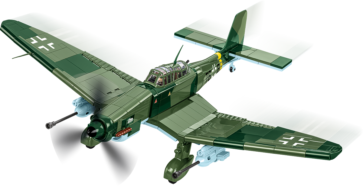 Junkers JU 87G-2 STUKA Dive Bomber Building Set - Image 3 of 6 | TheBrickTube