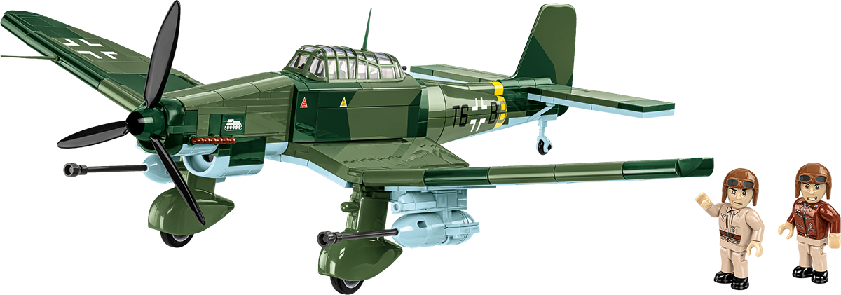 Junkers JU 87G-2 STUKA Dive Bomber Building Set - Image 5 of 6 | TheBrickTube